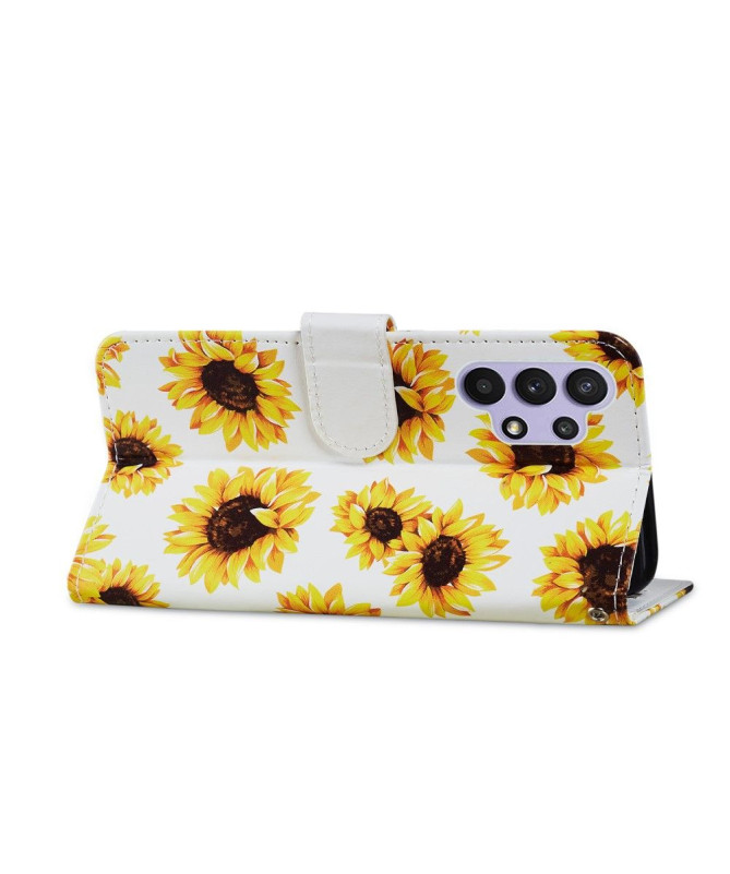 Housse Samsung Galaxy A32 5G Tournesol Fleur