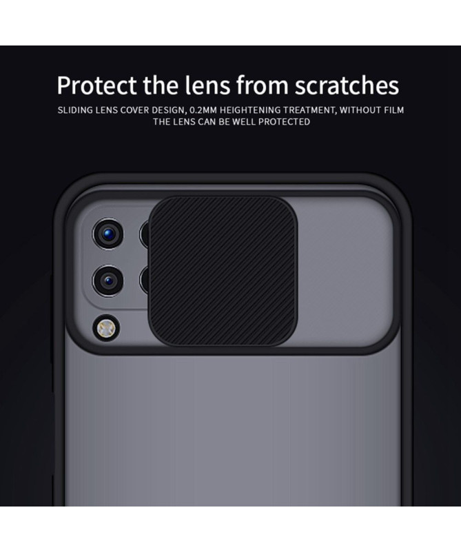 Coque Samsung Galaxy A22 4G MOFI avec cache objectif arrière