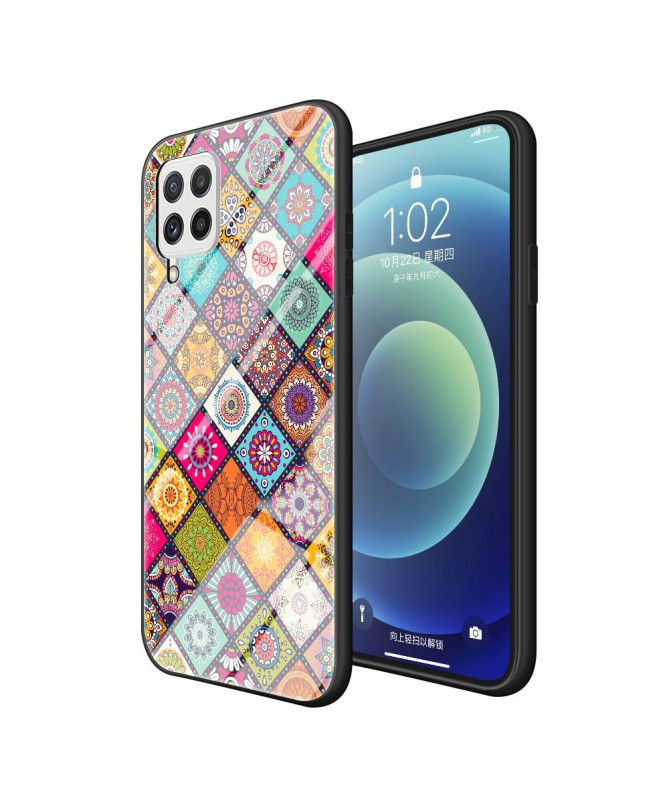 Coque Samsung Galaxy A22 4G Kaleidoscope Mandala avec support