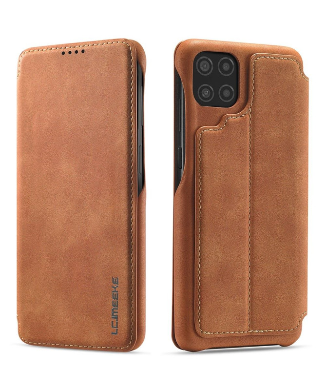 Coque avec rabat Samsung Galaxy A22 5G en simili cuir