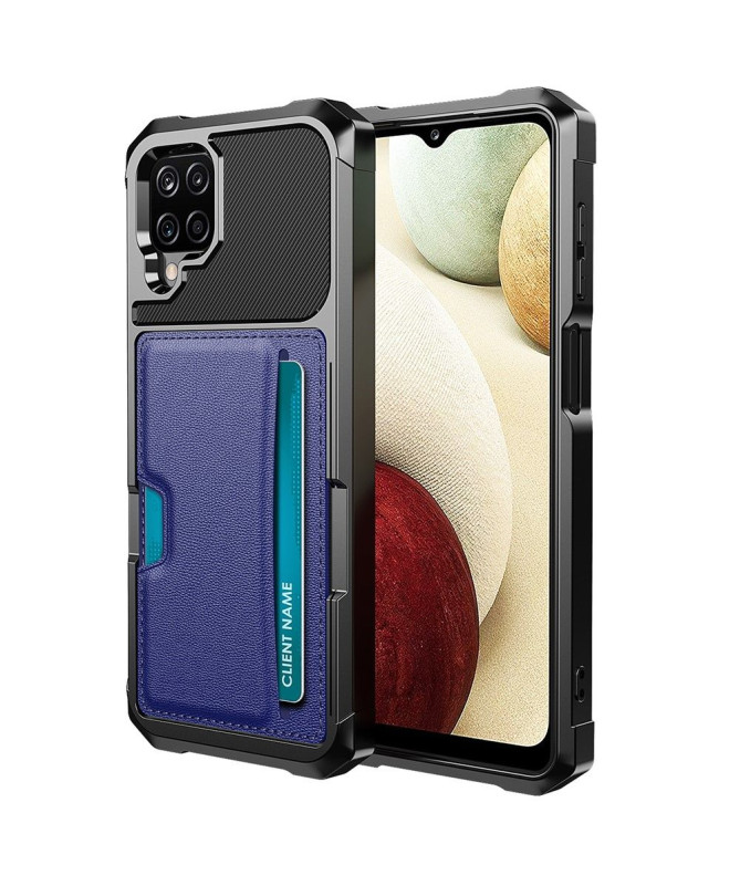 Coque Samsung Galaxy A12 / M12 Porte Carte fonction support