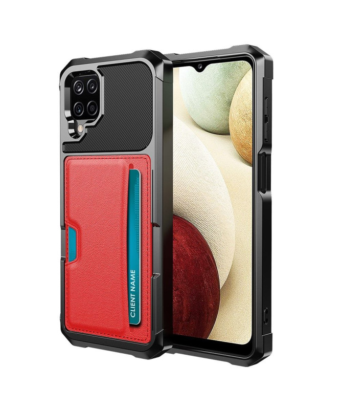 Coque Samsung Galaxy A12 / M12 Porte Carte fonction support