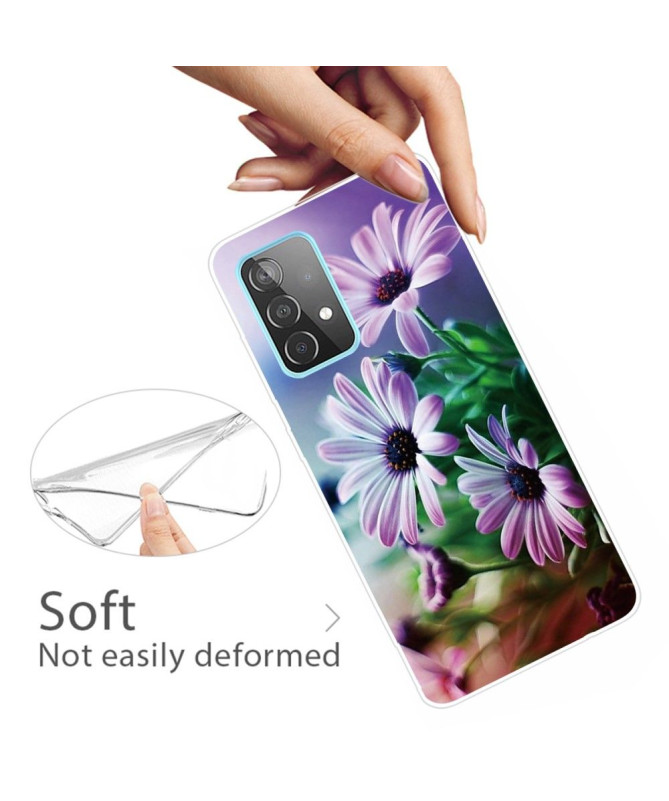 Coque Samsung Galaxy A52, A52 5G et A52s 5G Chrysanthemum