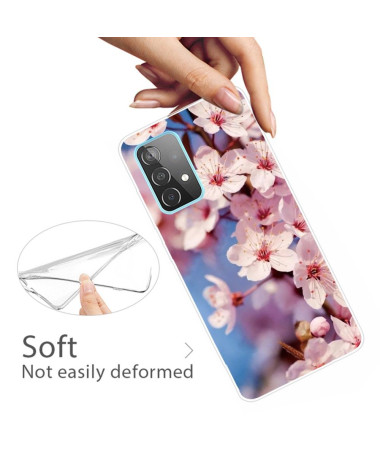 Coque Samsung Galaxy A52, A52 5G et A52s 5G Peach Blossom