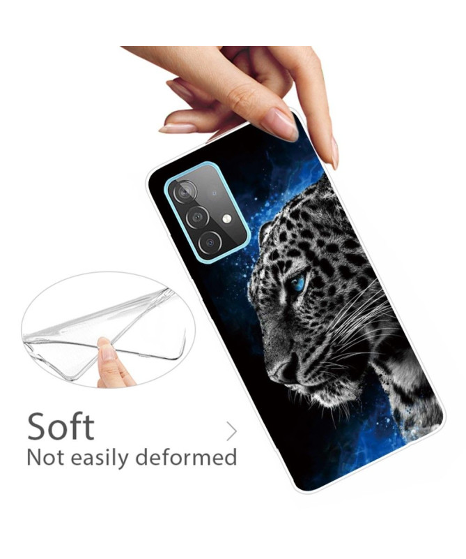 Coque Samsung Galaxy A52, A52 5G et A52s 5G Portrait Tigre