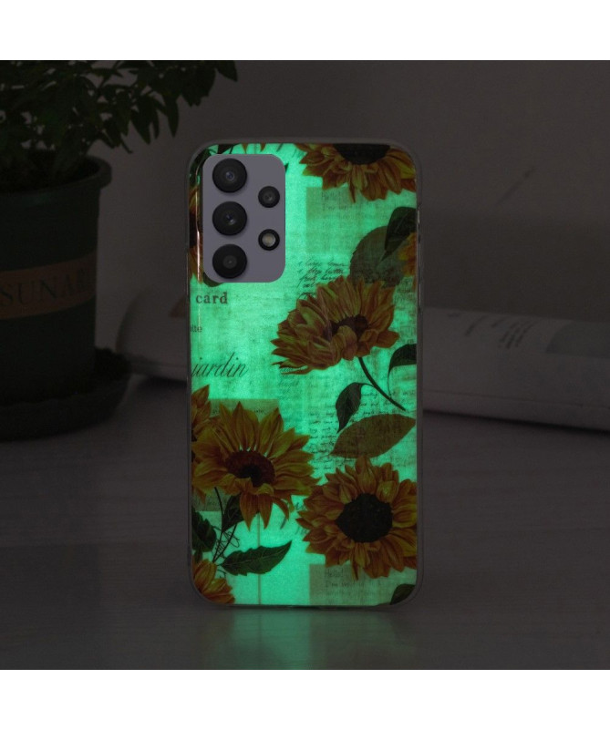 Coque Samsung Galaxy A32 5G Fluorescente Tournesol Vintage