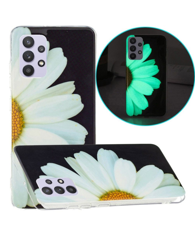 Coque Samsung Galaxy A32 5G Fluorescente Marguerite