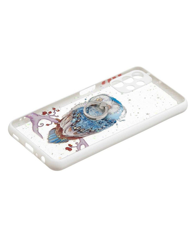 Coque Samsung Galaxy A32 5G hibou perché avec anneau