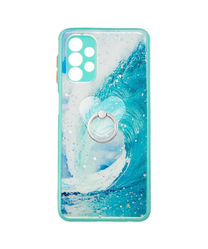 Coque Samsung Galaxy A32 5G Vague avec anneau