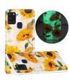 Coque Samsung Galaxy A21s Fluorescente Tournesol Vintage