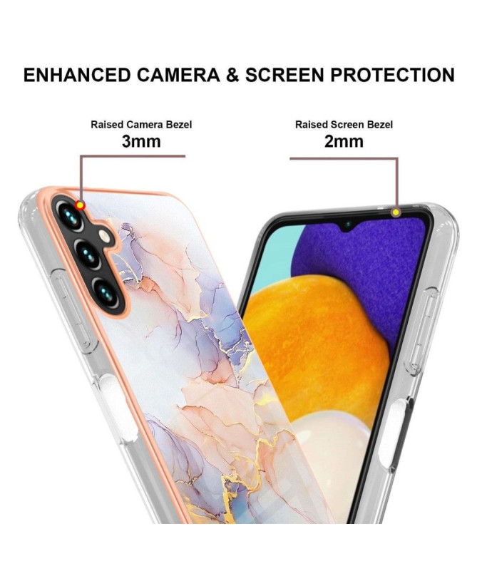 Coque Samsung Galaxy A13 5G / 04s marbre coloré