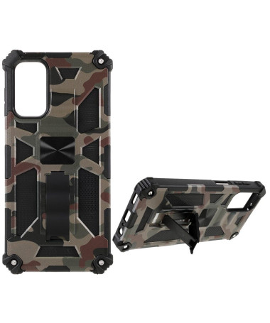 Coque Samsung Galaxy A13 5G / 04s Camouflage Militaire Fonction Support