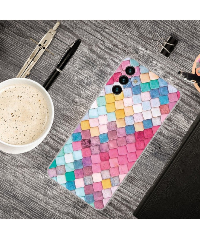 Coque Samsung Galaxy A13 5G / 04s Colorful Squares