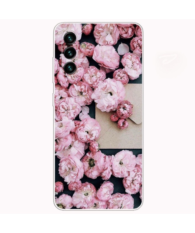 Coque Samsung Galaxy A13 5G / 04s Fleur ROSE