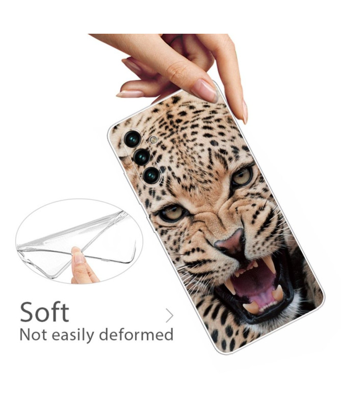 Coque Samsung Galaxy A13 5G / 04s Leopard Rugissant