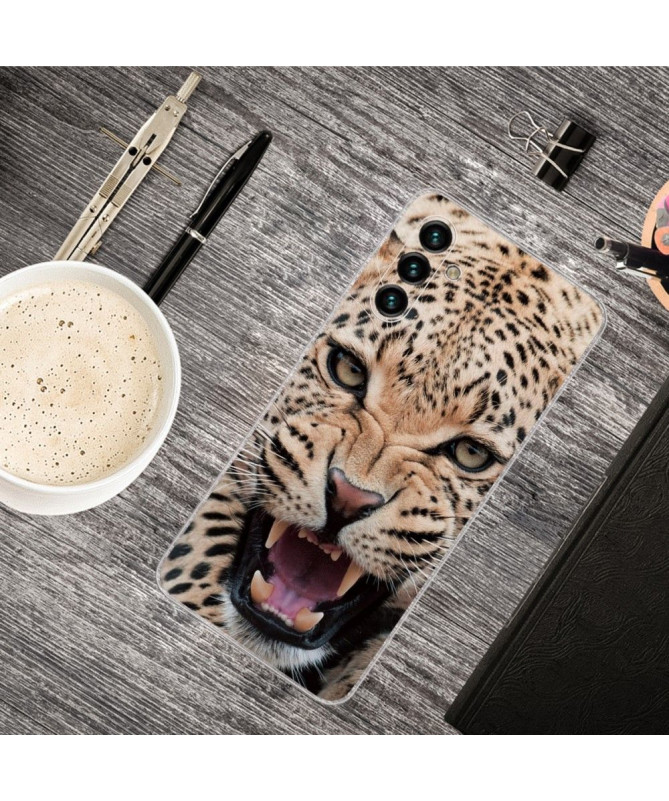 Coque Samsung Galaxy A13 5G / 04s Leopard Rugissant