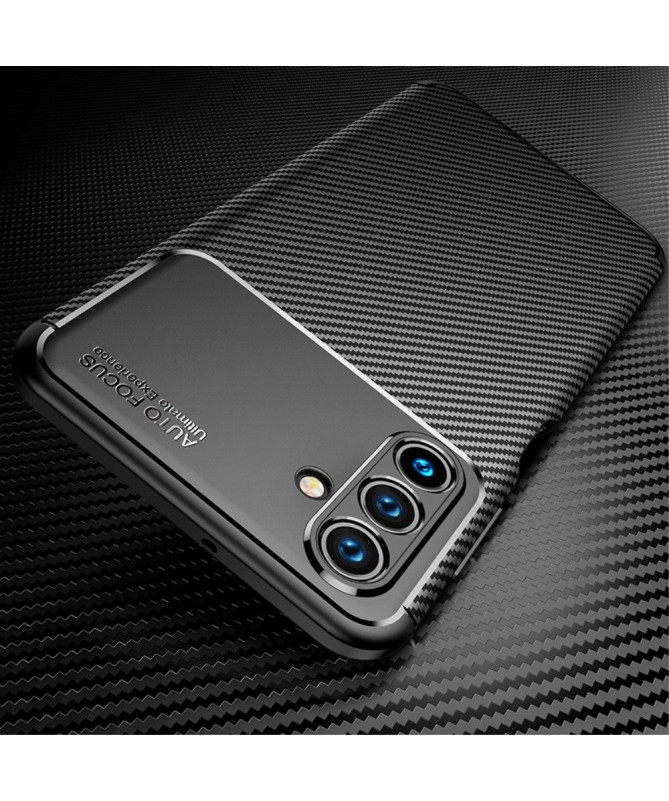 Coque Samsung Galaxy A13 5G / 04s style fibre de carbone