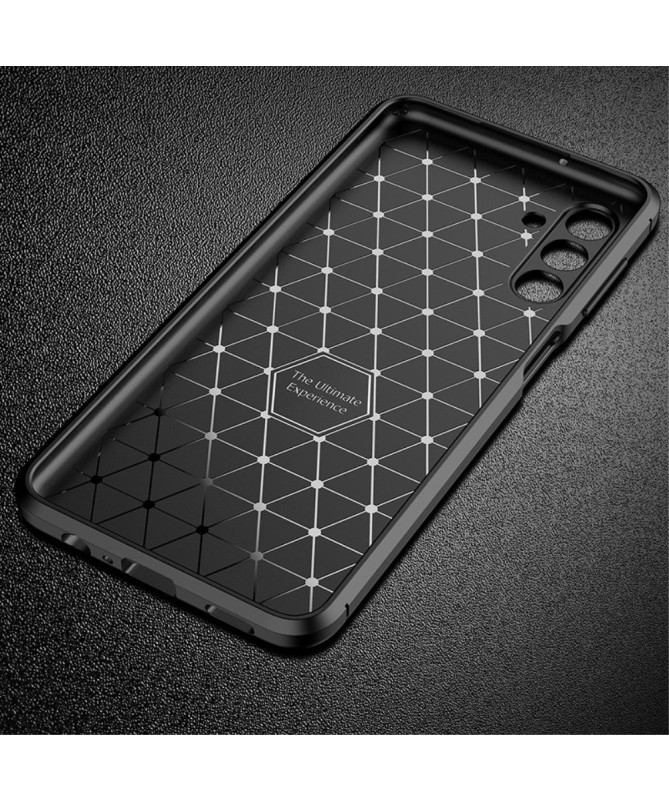 Coque Samsung Galaxy A13 5G / 04s style fibre de carbone