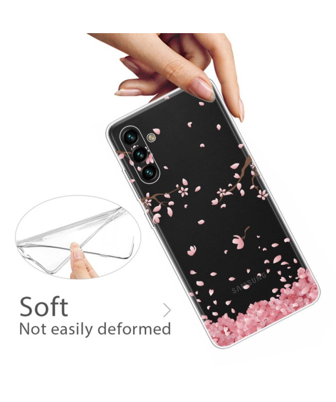 Coque Samsung Galaxy A13 5G / 04s Fleurs Roses