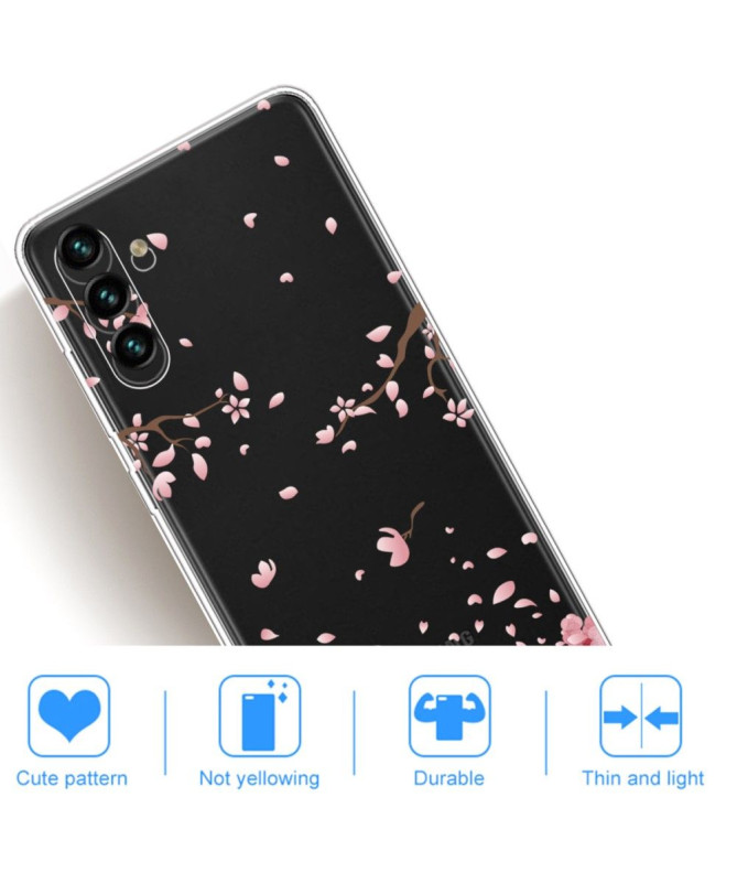 Coque Samsung Galaxy A13 5G / 04s Fleurs Roses