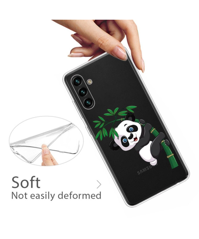 Coque Samsung Galaxy A13 5G / 04s Panda sur bambou