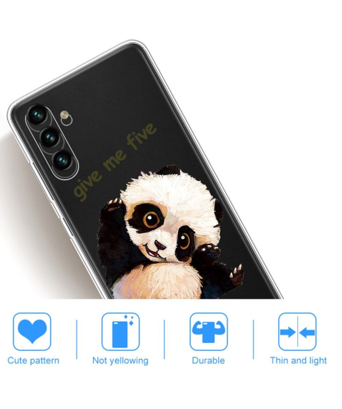 Coque Samsung Galaxy A13 5G / 04s Panda "Give me five"