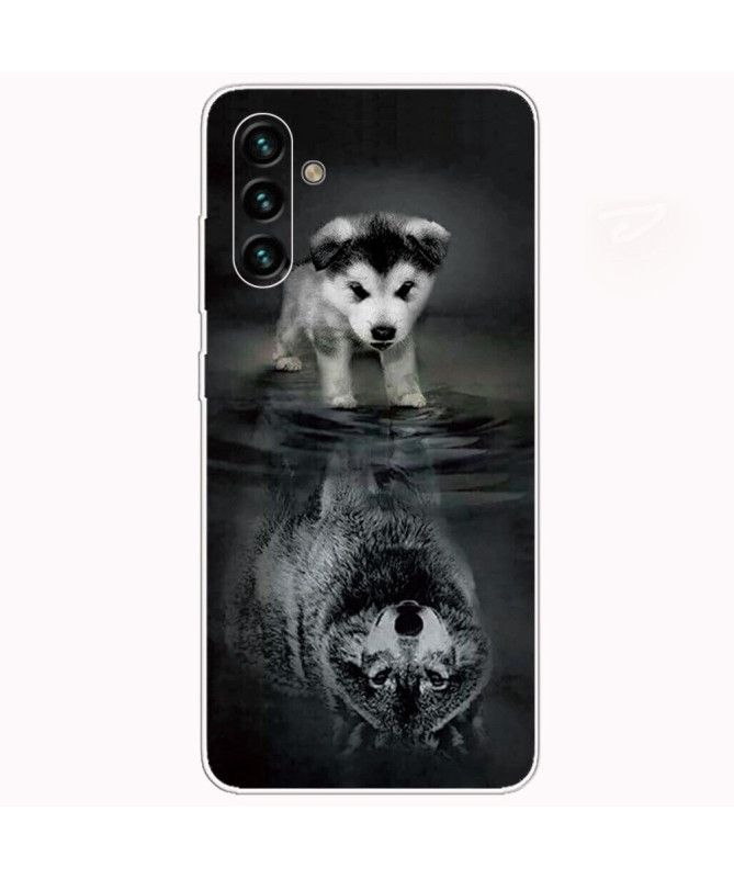 Coque Samsung Galaxy A13 5G / 04s Chien et Loup