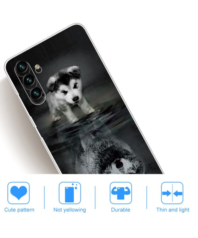 Coque Samsung Galaxy A13 5G / 04s Chien et Loup