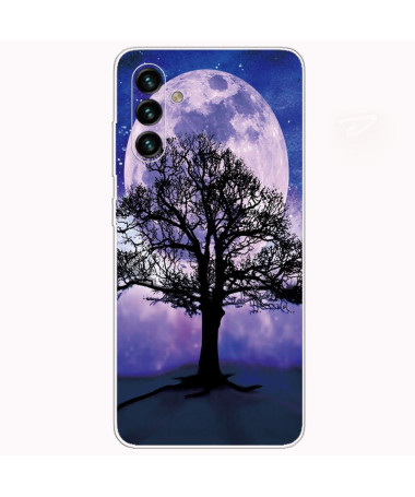 Coque Samsung Galaxy A13 5G / 04s L'arbre sous la lune