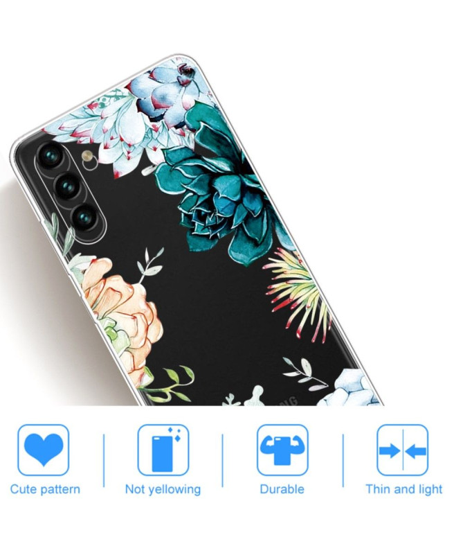 Coque Samsung Galaxy A13 5G / 04s variété de fleurs