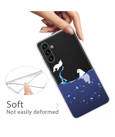 Coque Samsung Galaxy A13 5G / 04s phoque et ours blanc