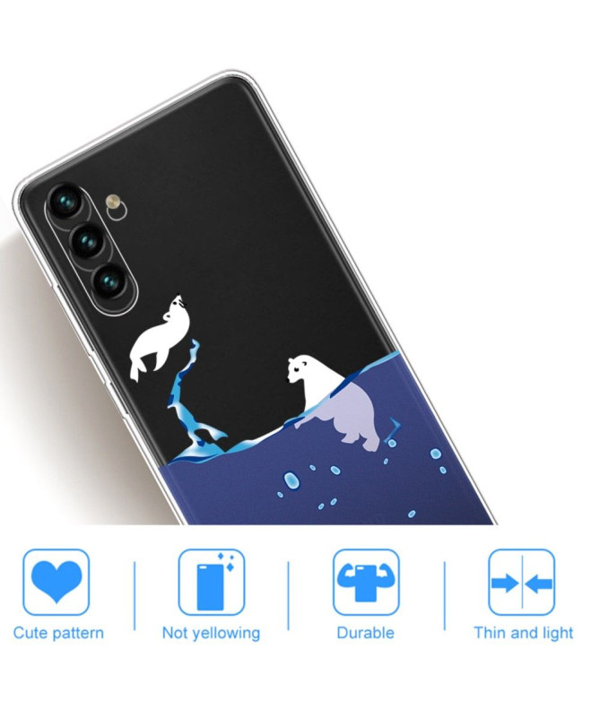 Coque Samsung Galaxy A13 5G / 04s phoque et ours blanc