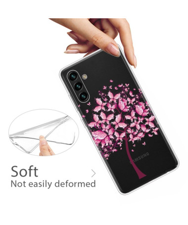 Coque Samsung Galaxy A13 5G / 04s arbre à papillons