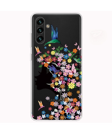 Coque Samsung Galaxy A13 5G / 04s Colibri Fleurs