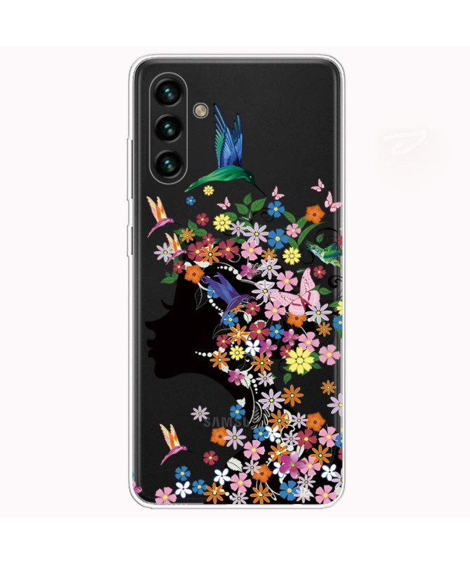 Coque Samsung Galaxy A13 5G / 04s Colibri Fleurs