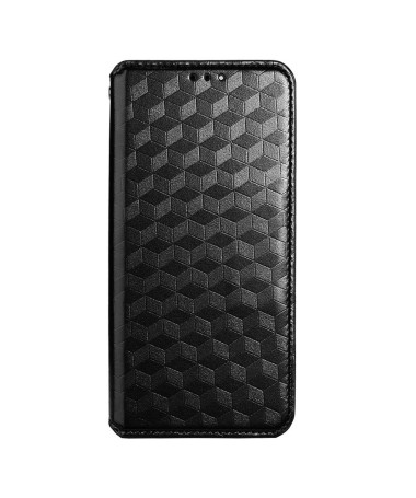 Housse Samsung Galaxy A12 flip cover design géométrie