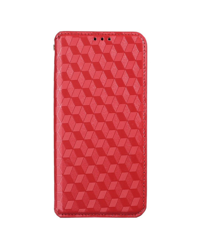 Housse Samsung Galaxy A22 5G flip cover design géométrie