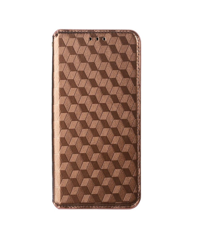 Housse Samsung Galaxy A22 5G flip cover design géométrie