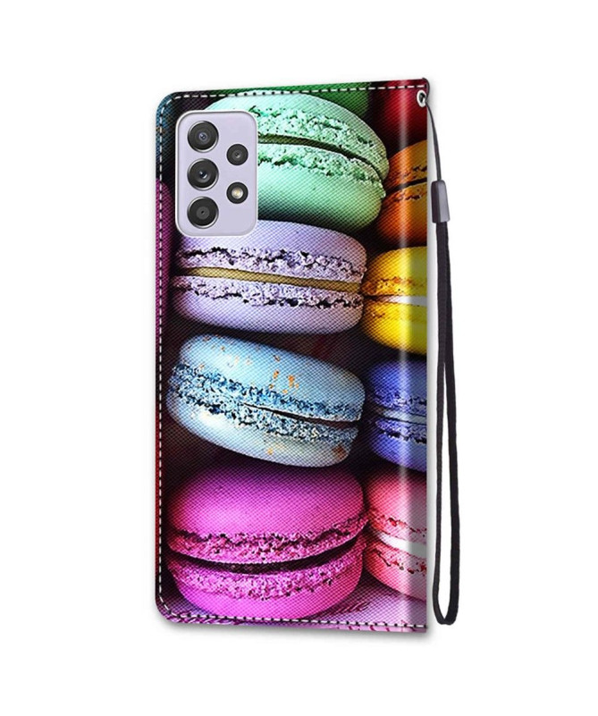 Housse Samsung Galaxy A33 5G Macarons