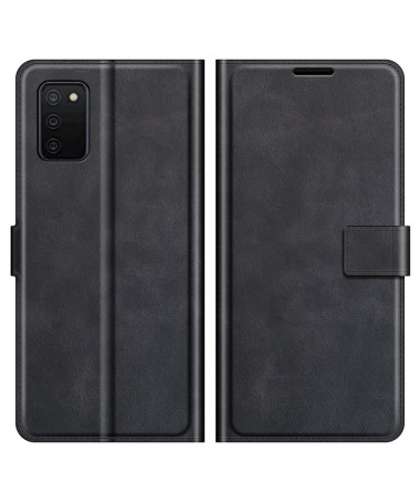 Housse Samsung Galaxy A03s portefeuille style cuir