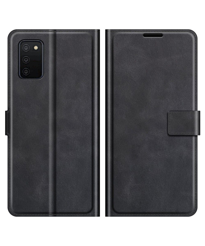 Housse Samsung Galaxy A03s portefeuille style cuir
