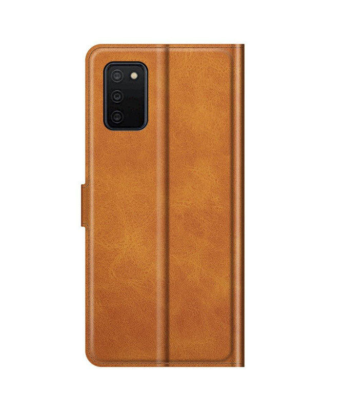 Housse Samsung Galaxy A03s portefeuille style cuir