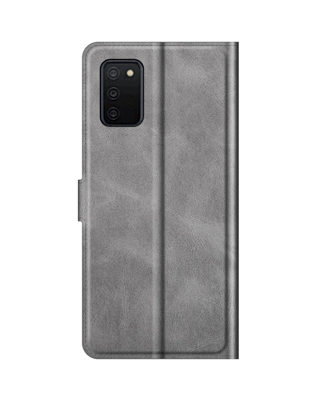 Housse Samsung Galaxy A03s portefeuille style cuir