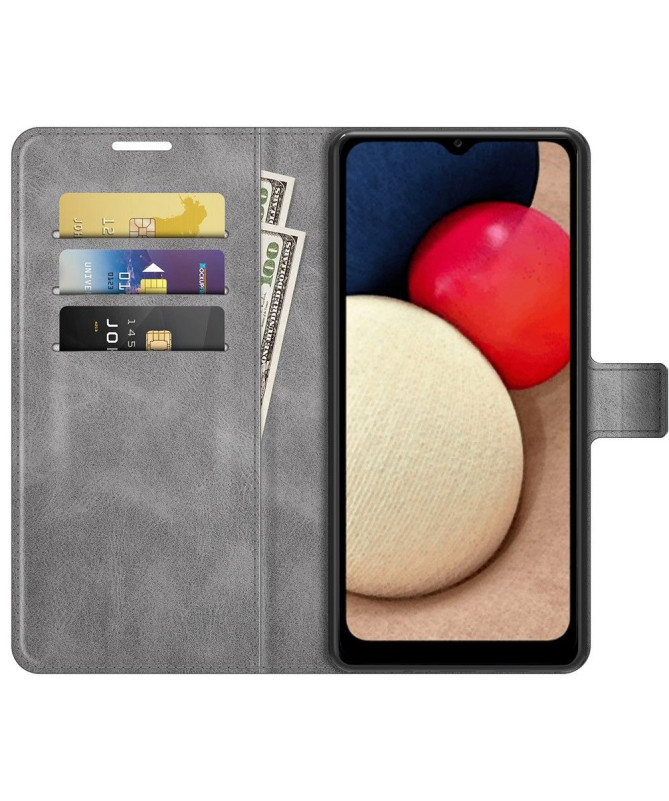 Housse Samsung Galaxy A03s portefeuille style cuir