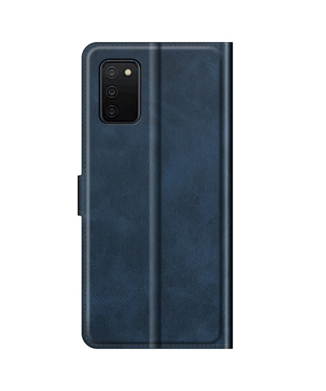 Housse Samsung Galaxy A03s portefeuille style cuir
