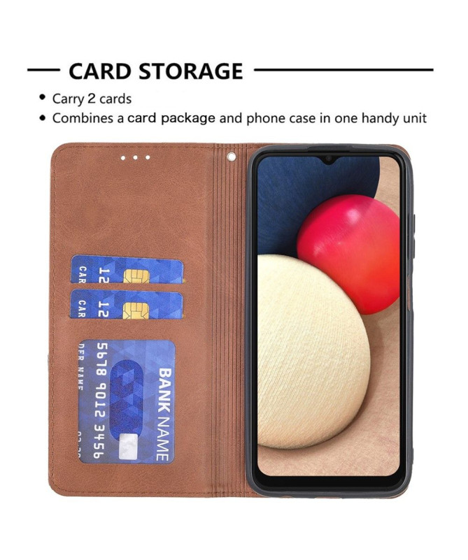 Housse Samsung Galaxy A03s Célinia Style Cuir Porte Cartes