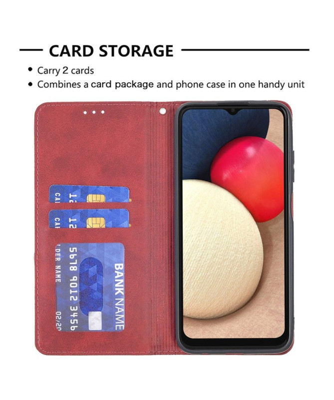 Housse Samsung Galaxy A03s Célinia Style Cuir Porte Cartes