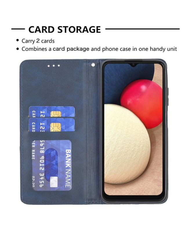 Housse Samsung Galaxy A03s Célinia Style Cuir Porte Cartes