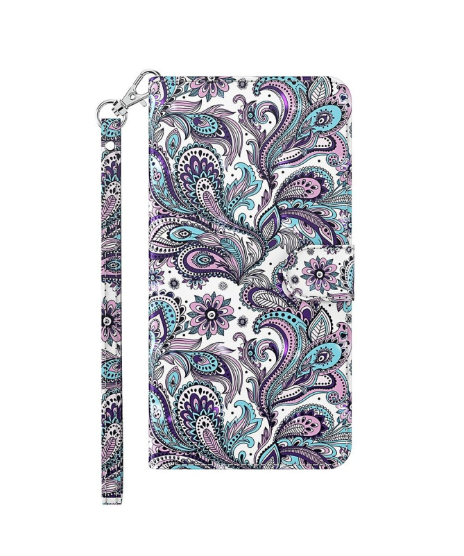 Housse Samsung Galaxy A03s paisley fleur
