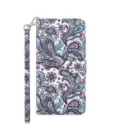 Housse Samsung Galaxy A03s paisley fleur